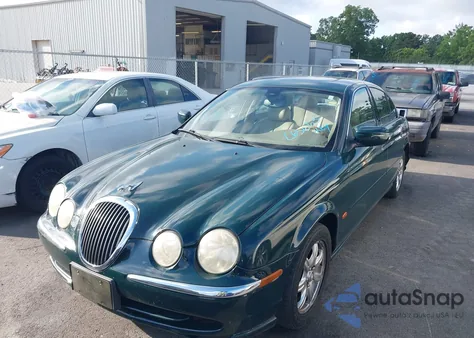2000 Jaguar S-Type 4.0L V8 из США, поврежденный, VIN SAJDA01DXYGL65063